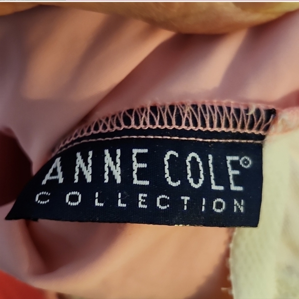 Anne Cole Color Block One Piece Swimsuit Pink Small - Picture 3 of 7